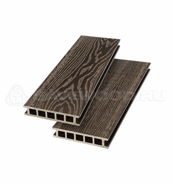 Террасная доска из ДПК SW-Fagus «SaveWood» темно-коричневый купить в Краснодаре