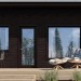 Фасадная панель FineBer, Скол - Тёмно коричневый купить в Краснодаре