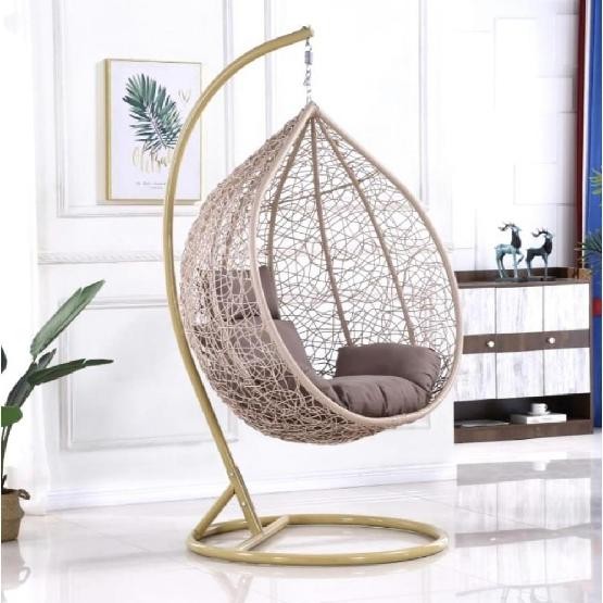 Кресло Подвесное из искусственного ротанга AFM-169A-XLB Beige купить в Краснодаре