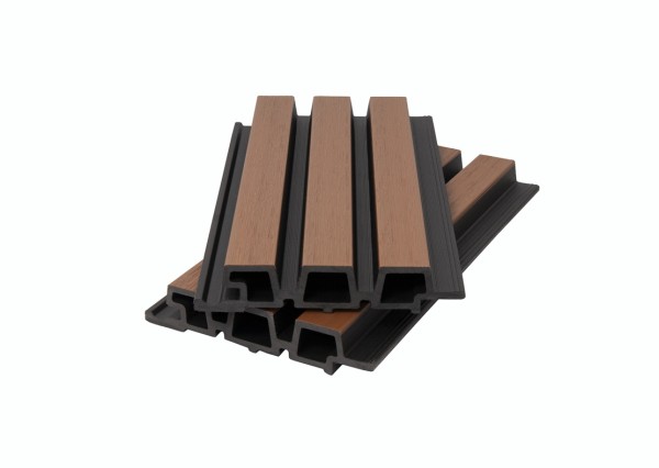 Фасадная панель брусковая двухцветная co-extrusion, sand mix купить в Краснодаре