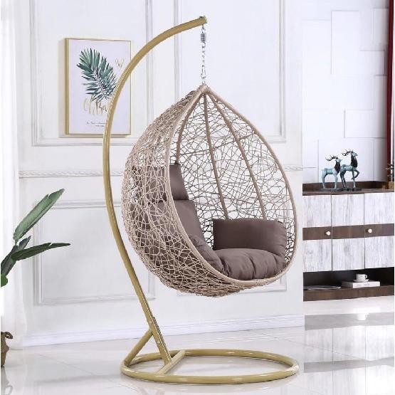 Кресло Подвесное из искусственного ротанга AFM-169A-LB Beige купить в Краснодаре