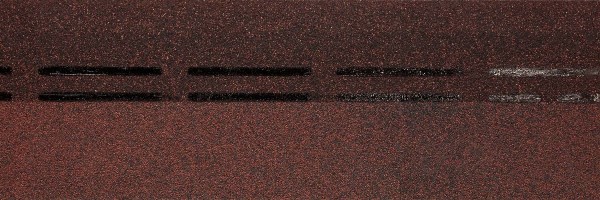 Коньково-карнизная черепица Docke Standard, красный купить в Краснодаре