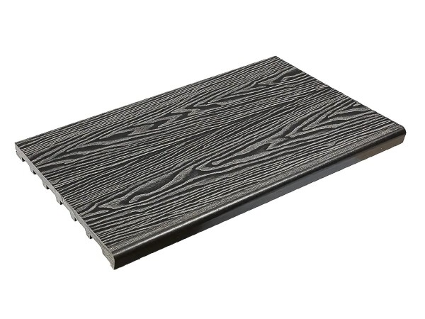 Ступень полнотелая из ДПК Deckart Step 3D Графит купить в Краснодаре