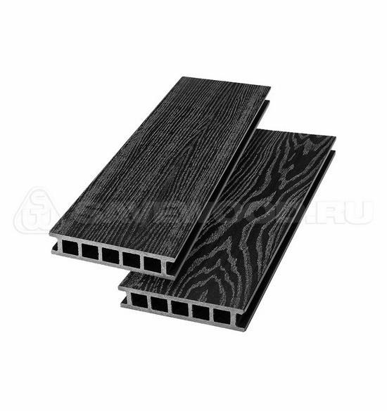 Террасная доска из ДПК SW-Fagus «SaveWood» черный купить в Краснодаре