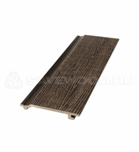 Сайдинг из дпк savewood sw-sorbus радиальный распил темно-коричневый купить в Краснодаре