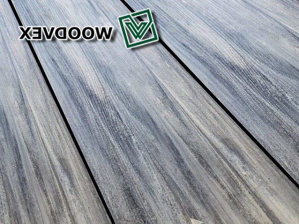 Террасная доска из ДПК WOODVEX Select Бело-серый купить в Краснодаре