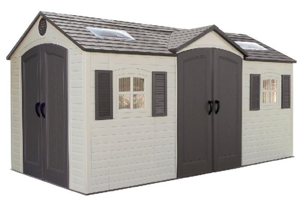 Сарай пластиковый LifeTime 15x8 DD купить в Краснодаре