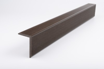 Угол торцевой Ecodecking Титан 60х40х3000 Венге