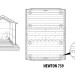 Сарай пластиковый Newton 759 купить в Краснодаре