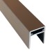 П-профиль Алюминиевый EasyDecking 35x25 Венге купить в Краснодаре
