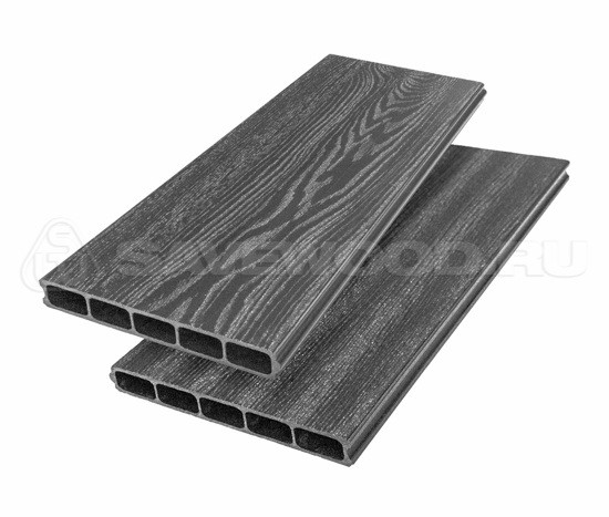 Грядочная доска ДПК 3D Savewood SW Rumex Графит купить в Краснодаре