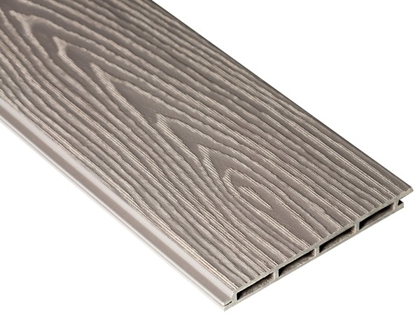 Фасадная доска из ДПК 3D Faynag - Графит купить в Краснодаре