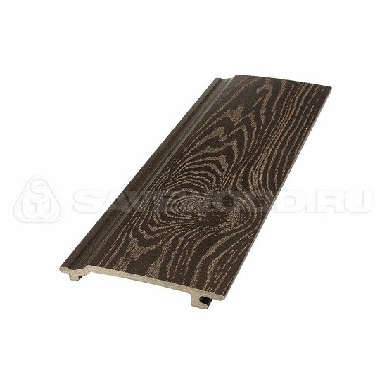 Сайдинг из дпк savewood sw-sorbus тангенциальный распил темно-коричневый купить в Краснодаре