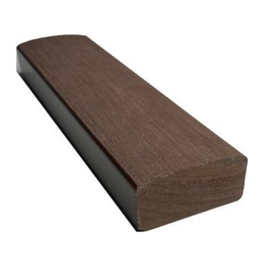 Лавочный брус Ecodecking Некст полнотелый брашированный 70х35 шоколад купить в Краснодаре