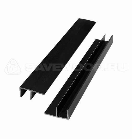 F-профиль ДПК Savewood – Чёрный купить в Краснодаре