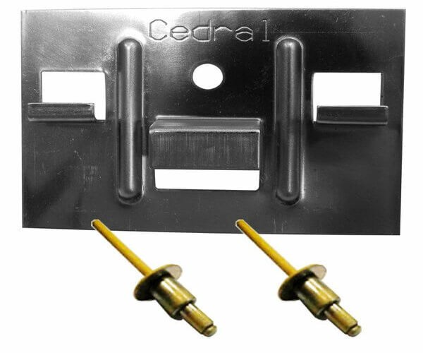 КЛЯММЕР + ЗАКЛЁПКА ДЛЯ CEDRAL CLICK 250 ШТ купить в Краснодаре