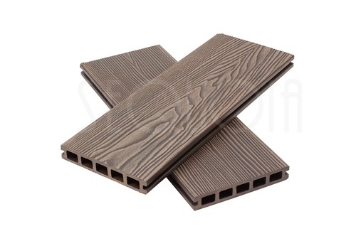 Доска террасная ДПК 3D SEQUOIA DUAL WOOD BROWN купить в Краснодаре