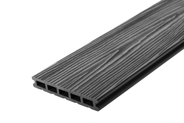 Террасная доска из ДПК RusDecking Unodeck Mogano - Графит купить в Краснодаре