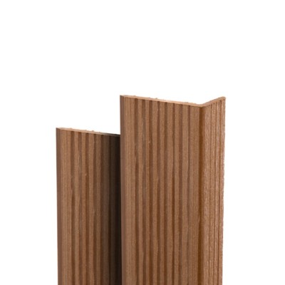 Угол торцевой Ecodecking Техно 70х35x3000 Бронза