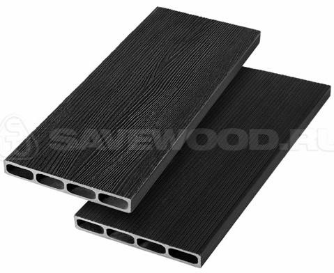Грядочная доска ДПК 3D Savewood SW Rubus (R) чёрный купить в Краснодаре
