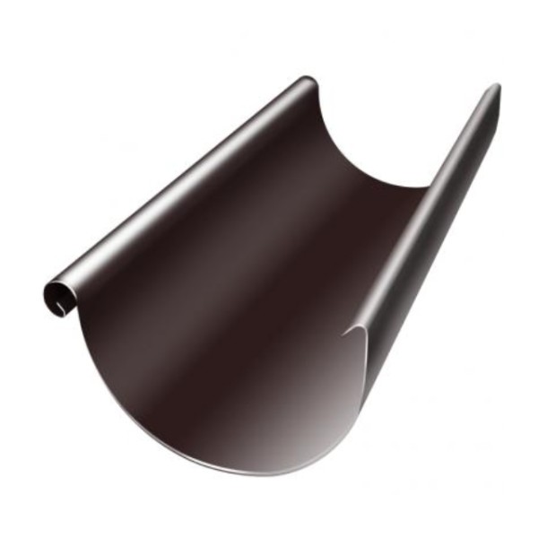 Водосток Grand Line 125x90 – Желоб 3м RAL 8017 купить в Краснодаре