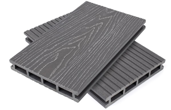 Террасная доская ДПК NanoWood Nature 3D пустотелая Серый купить в Краснодаре